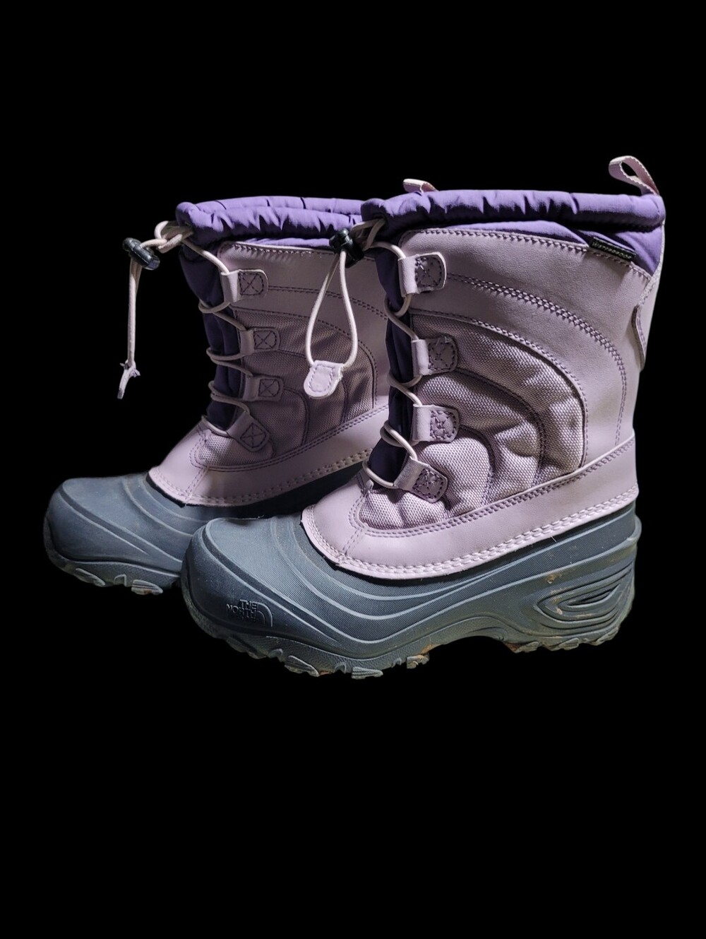 The North Face Alpenglow IV kids' snow boots Girls Size 4